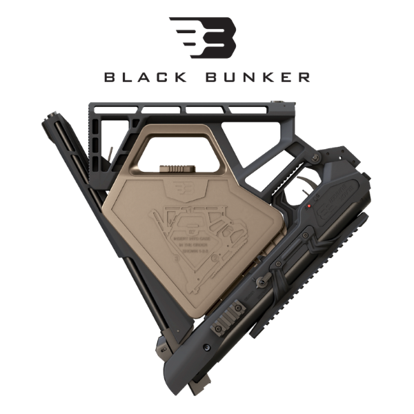 RIFLE RETRACTIL BLACK BUNKER .22 BM8